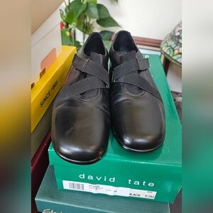 New in box. David tate black shoes